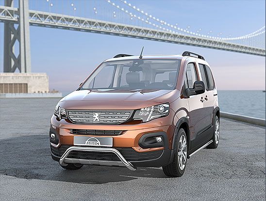 Antec Frontbøyle Peugeot Partner / Rifter 2018 51Mm