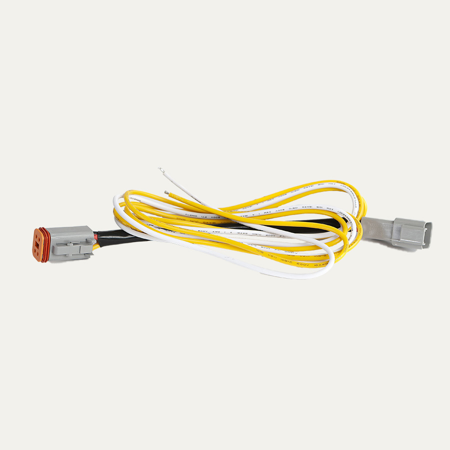 Dt adapterkabel 20 cm 4dt til 2dt + 2 kabler 1m