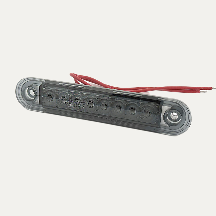 BriodLights positionslampa mörk 120 mm röd