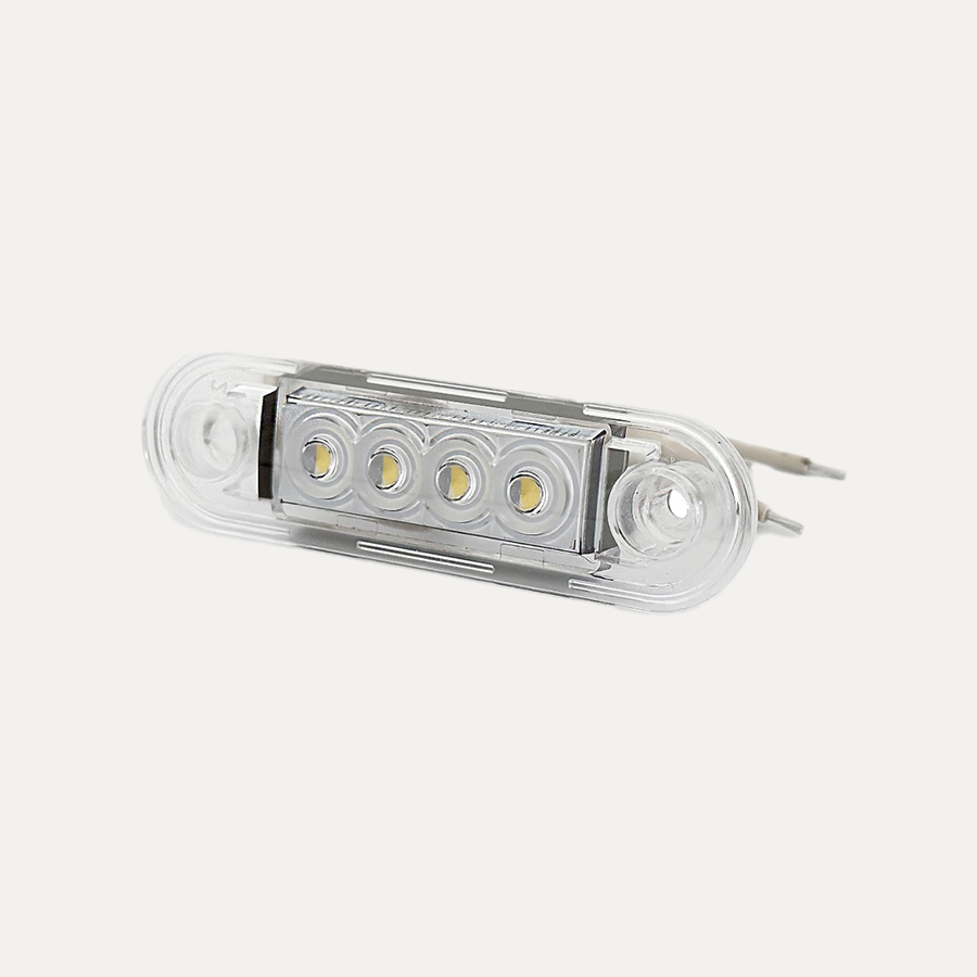 BriodLights positionslampa 84 mm vit