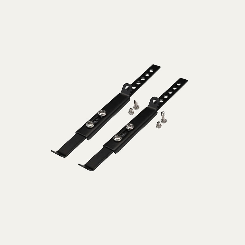 Extraljusstag Platt 220 mm 2-pack