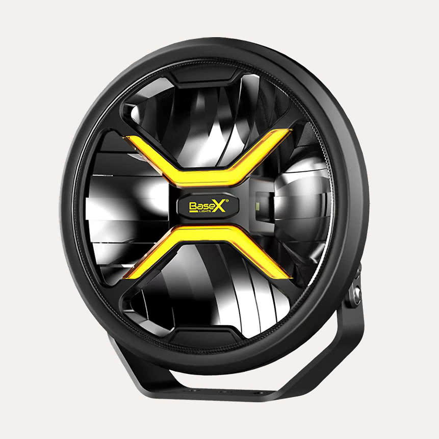 BaseX extraljus LED med dynamisk positionsljus