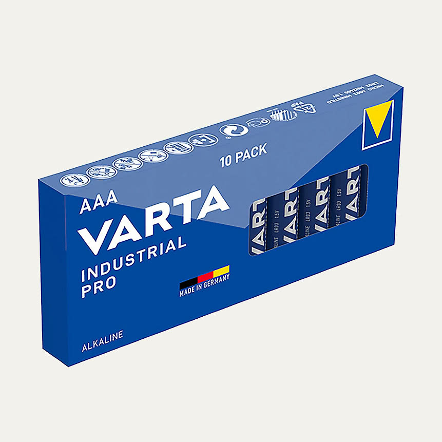 Varta batteri alkakiskt LR03 1,5V AAA 10-pack