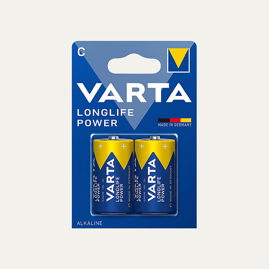 Varta batteri alkaliskt LR14 1,5V 2-pinpack