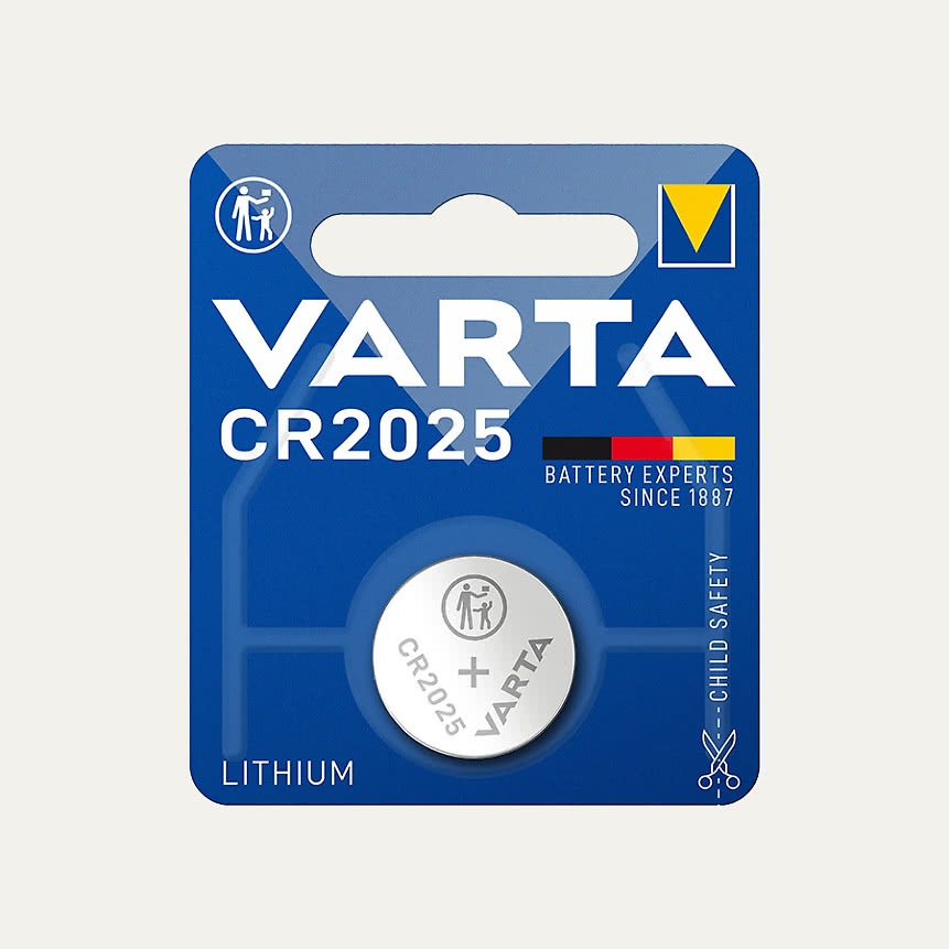 Varta batteri litium CR2025 3V 1-pinpack