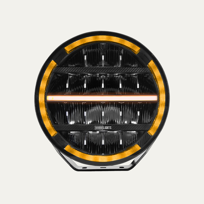 BriodLights Olympus LED extraljus 9"