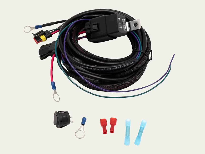 Lazer kabelsats 1 extraljus pos.ljus, 12 V