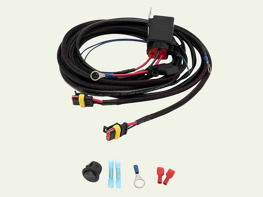 Lazer kabelsats med skarv 2 extraljus Pos.ljus, 12 V