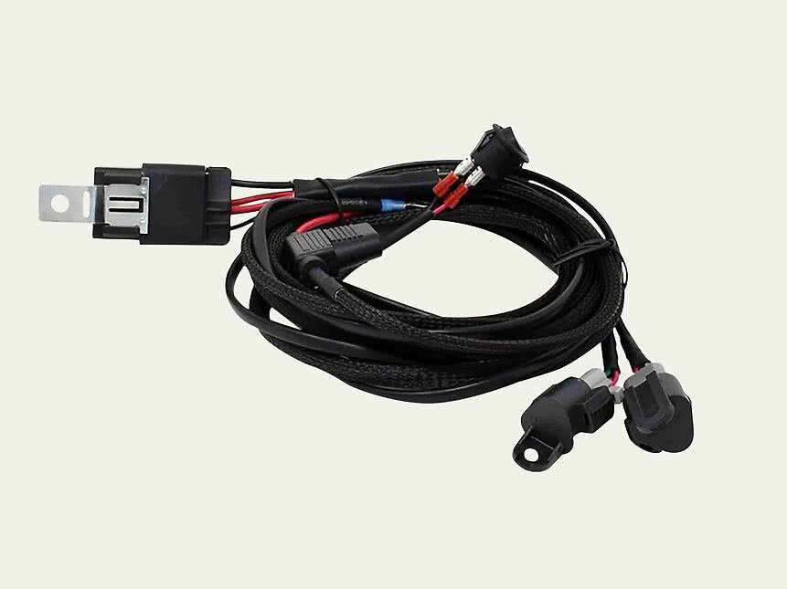 Lazer kabelsats med strömbrytare Carbon 12 V