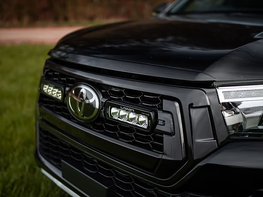 Kit Barre Luminose LED Lazer - Toyota Hilux Inv. X 2018+ 2x ST4 Evo.