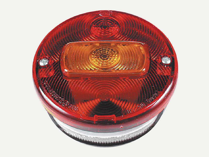 Hella Tail Light with License Plate Lighting