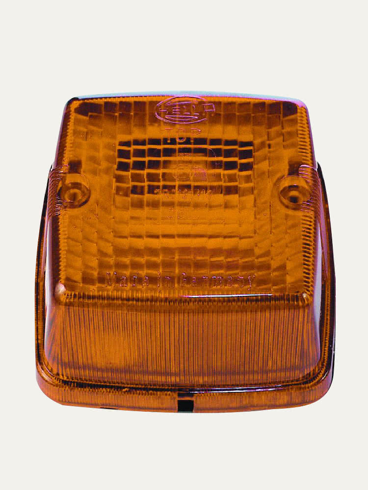 Hella Indicators yellow for front mount