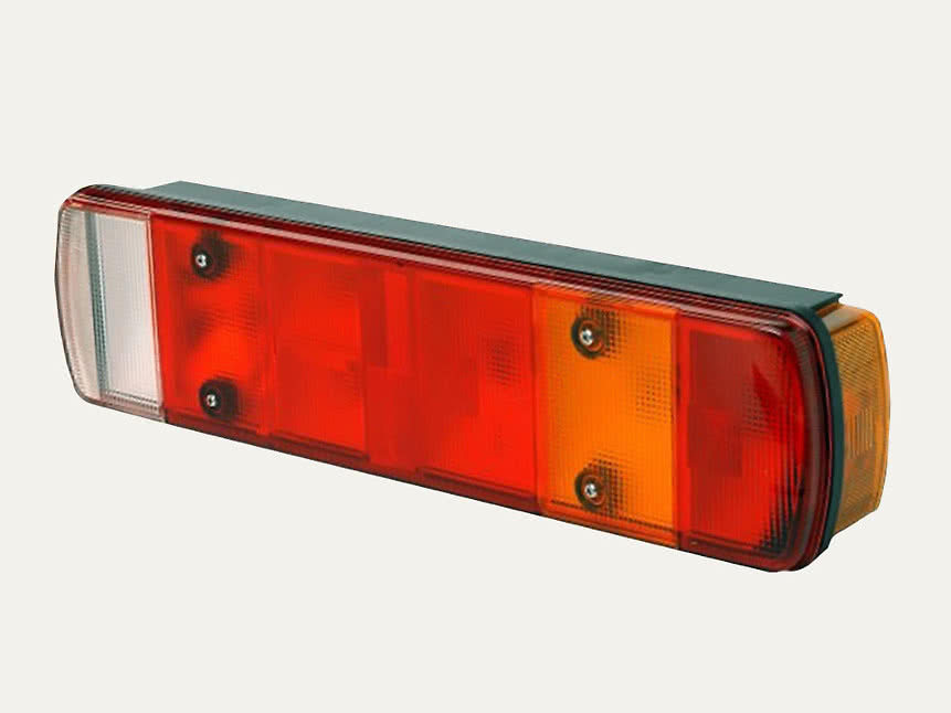 Truck-Lite Rear Light right with hole for reversing alarm DIN