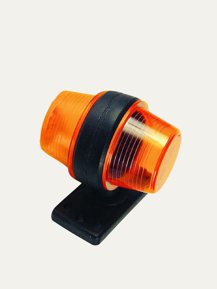 Position light Side marker light orange with flat pin connection