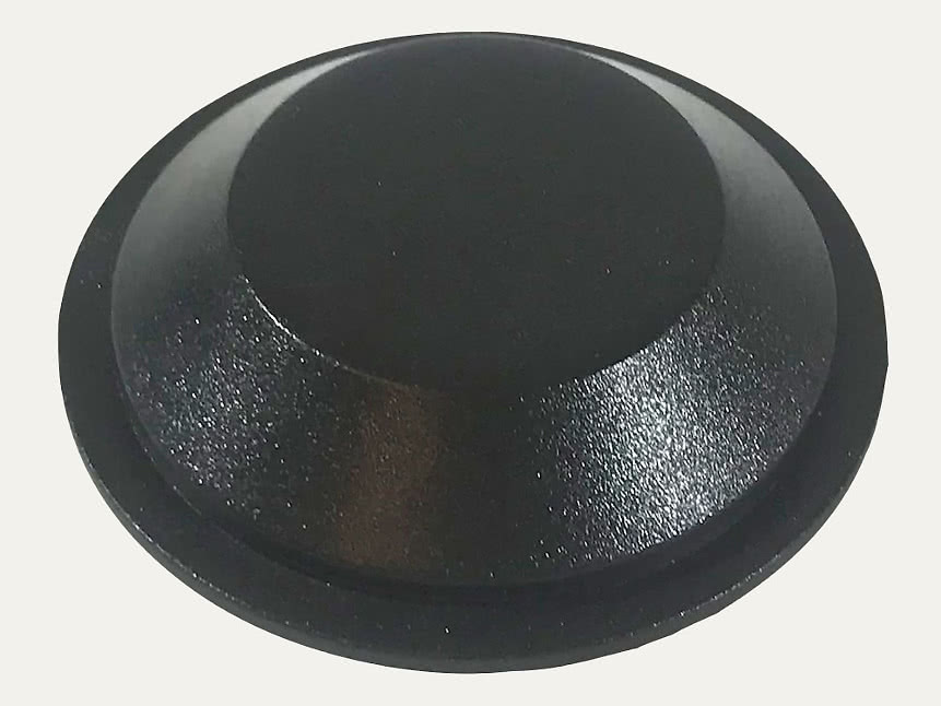 Täcklock för gummiarmslampa