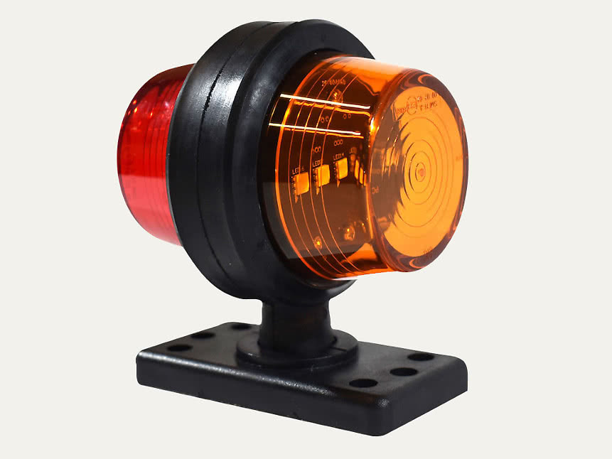 Feu de position GYD LED 10-30 V, rouge/orange