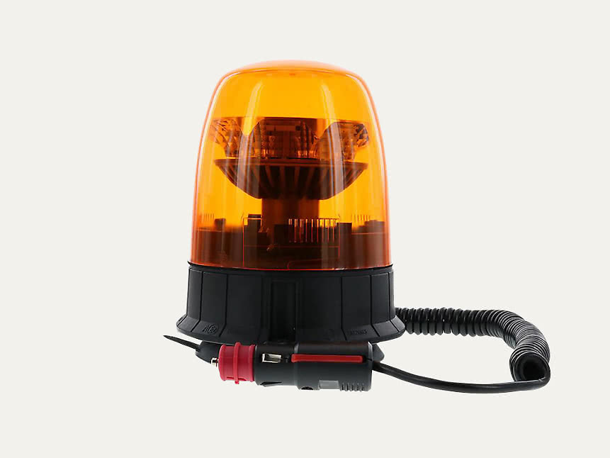 CEA Varningsljus Roterande LED Taurus magnet + cigg.uttag