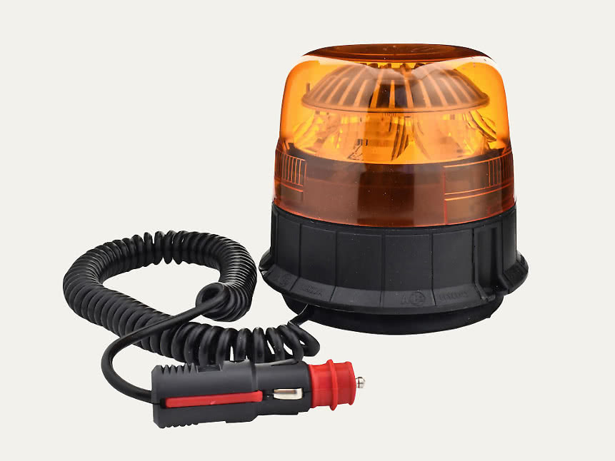CEA Varningsljus Roterande LED Galaxy magnet + cigg.uttag