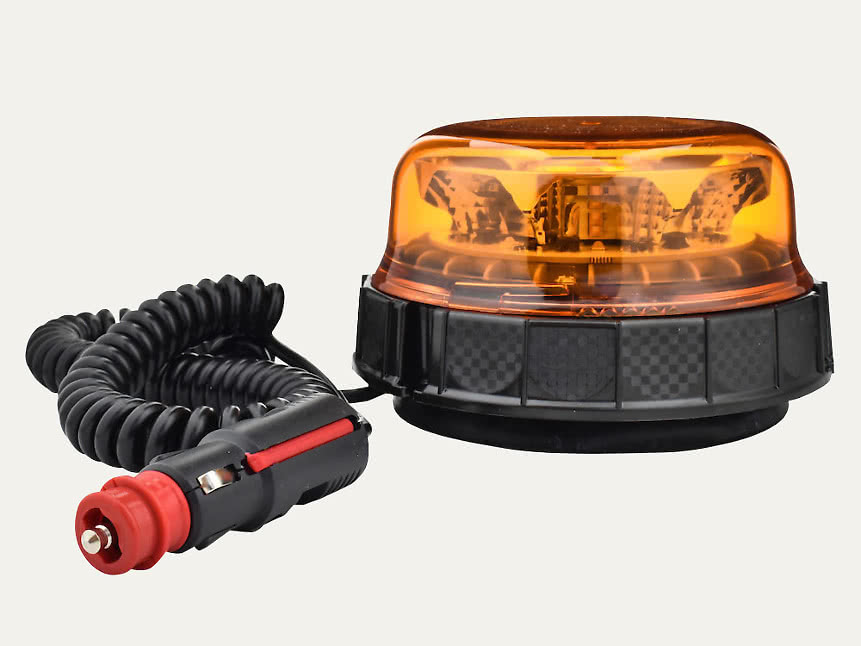 CEA Varningsljus Roterande LED Pegasus magnet + cigg.uttag