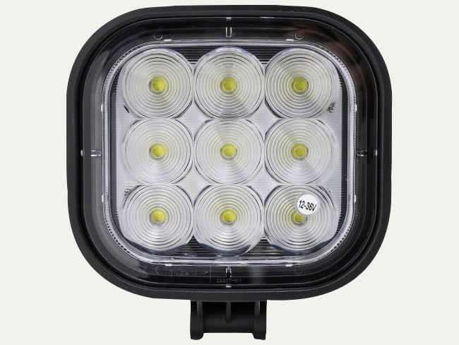 Arbetslampa LED 12-36V 2160 Lumen med inbyggd DT-kontakt