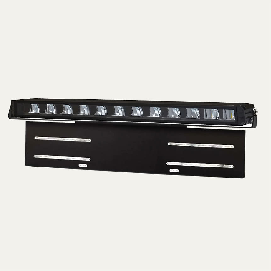 Nummerskylthållare Briodlights Edge 584 mm (23")
