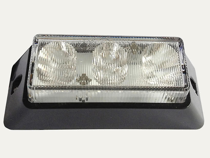 Flashing Light 3 LED ECE R65 orange 12-36 V