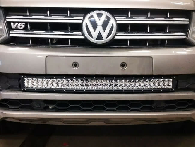 Barra luci di guida rigida RDS-20″ Spot Pro incl. Kit di cavi VW Amarok