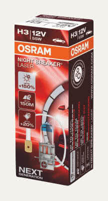 OSRAM NIGHT BREAKER® LASER H3