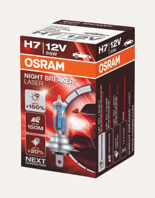 OSRAM NIGHT BREAKER® LASER H7