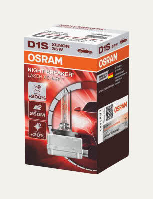 OSRAM XENARC® NIGHT BREAKER® LASER D1S (1 pz)