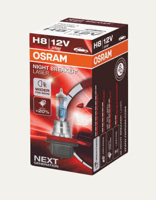 OSRAM NIGHT BREAKER® LASER H8