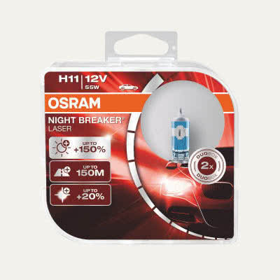 OSRAM NIGHT BREAKER LASER H11 - Caixa dura