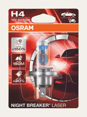OSRAM NIGHT BREAKER LASER H4 - Blister