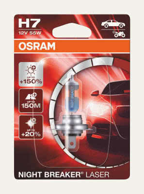 OSRAM NIGHT BREAKER LASER H7 - Blister
