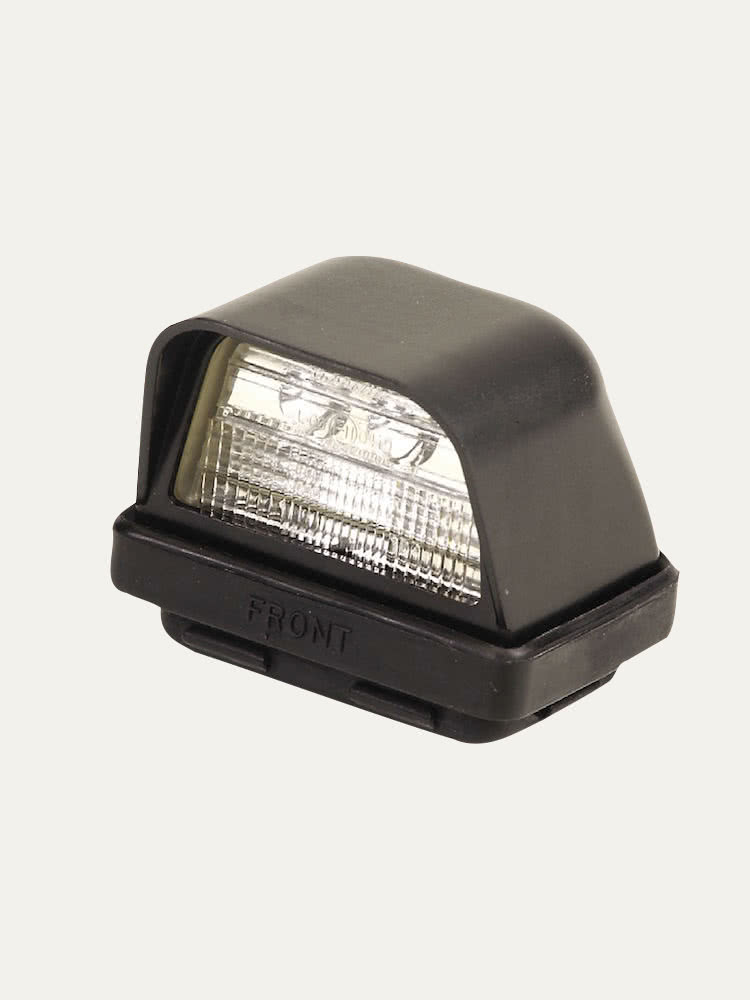 Rubbolite Nummerskyltbelysning LED svart
