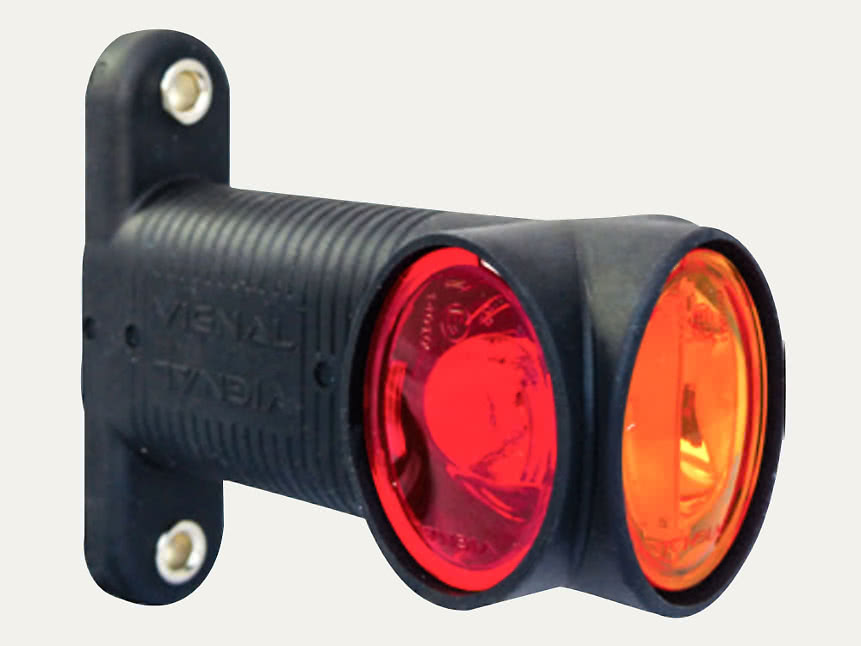 Position Light DX LED 114 mm 1,7 m câble