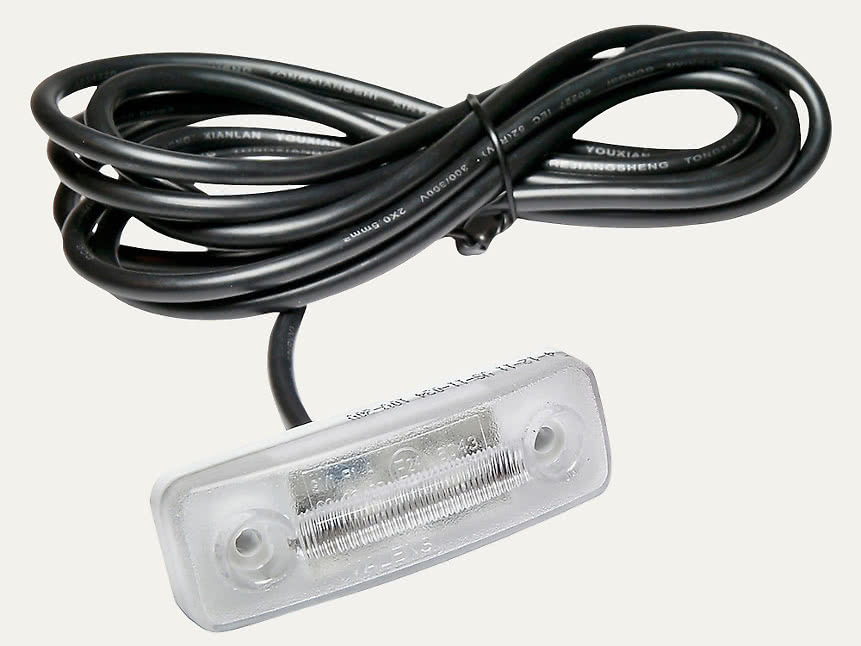 Positionnement Lumière LED blanche 10-30 V 2,5 m