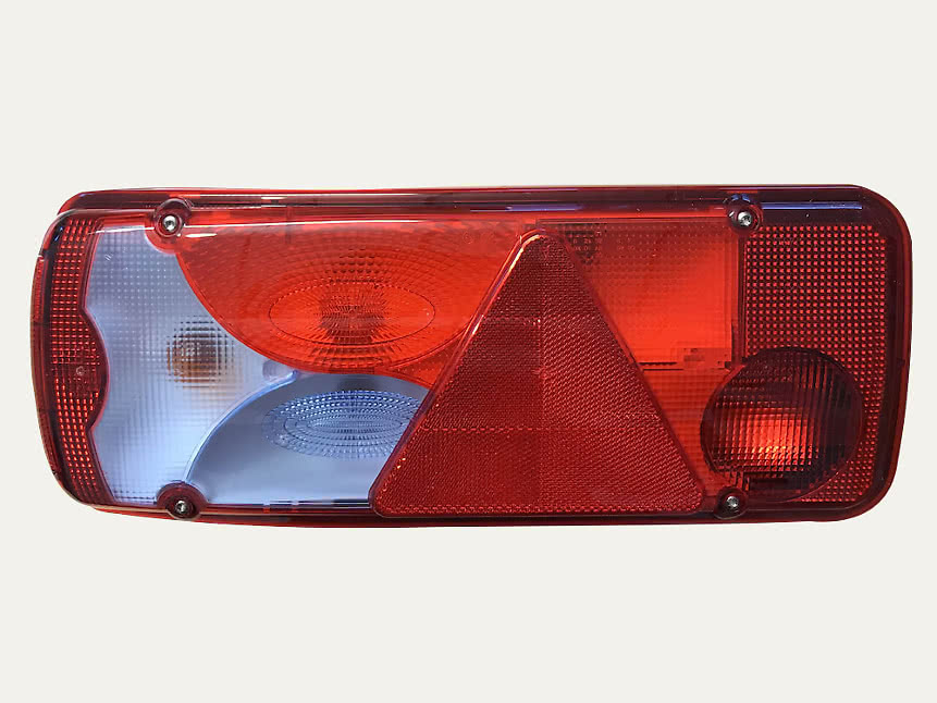 Vignal Tail Light LC8T left AMP rear triangle reflector