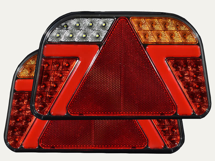 Luce posteriore BriodLights LED 12-24 V destra