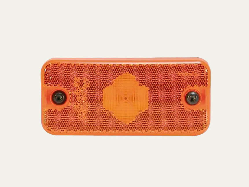 Vignal Feu de position latéral Feu de position orange LED 24V montage sur vis