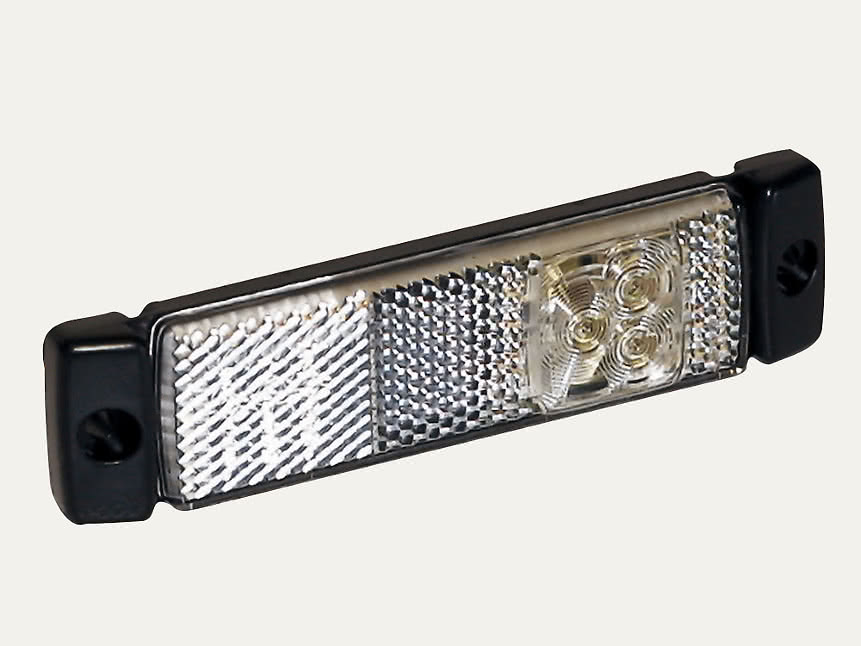 Hella Feu de position LED blanc 12-24 V câble 0,5 m