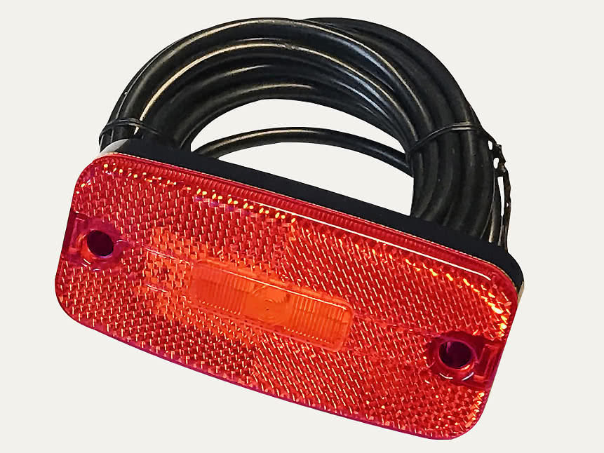 Position Light LED red 10-30 V 5 m cable