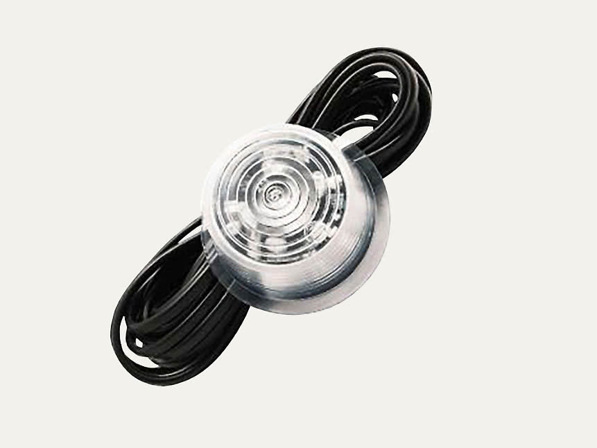 Gylle LED insert orange clear glass
