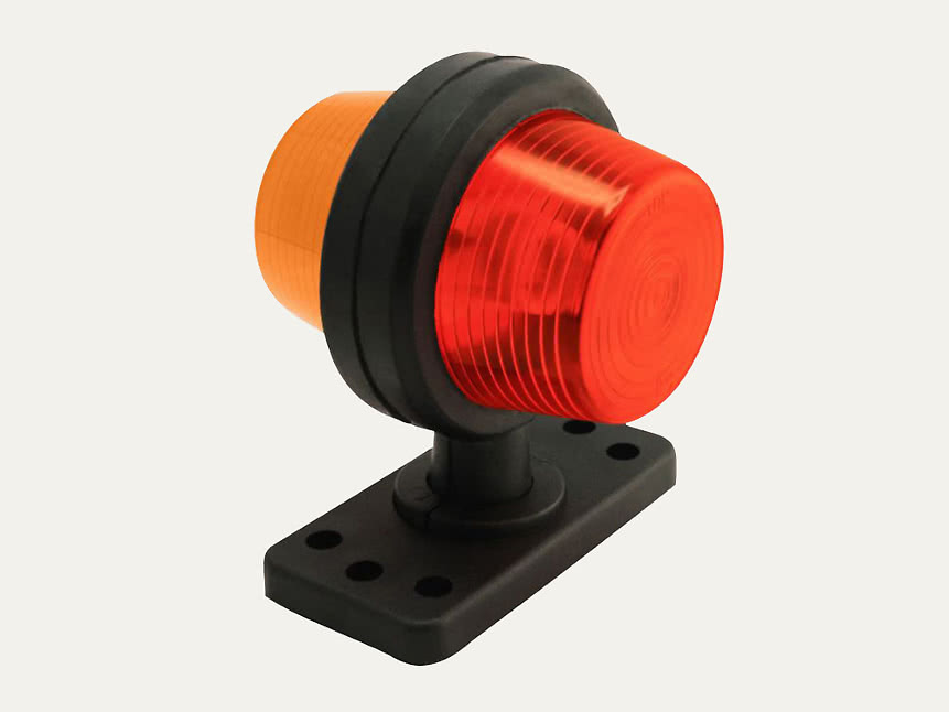 Gylle Position Light Red/Amber short arm