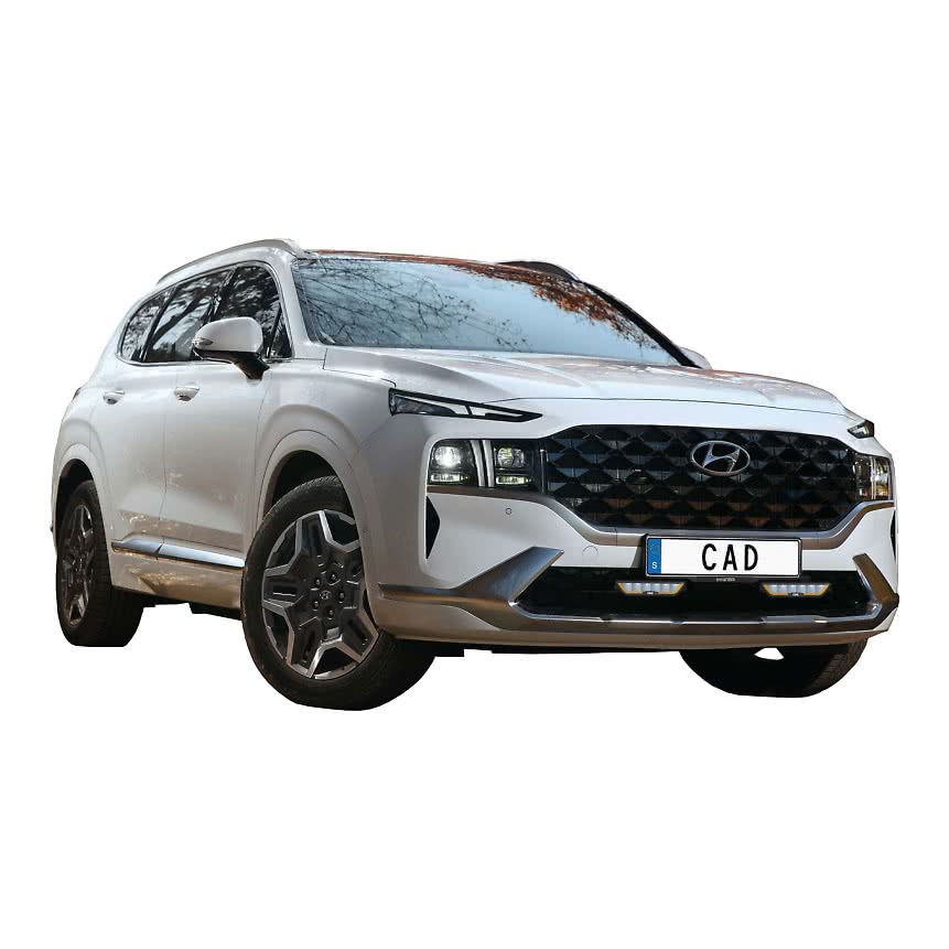 Pacchetto Barre Luminose a LED 2x OZZ XB1 P9″ adatto per Hyundai Santa Fe dal 2021