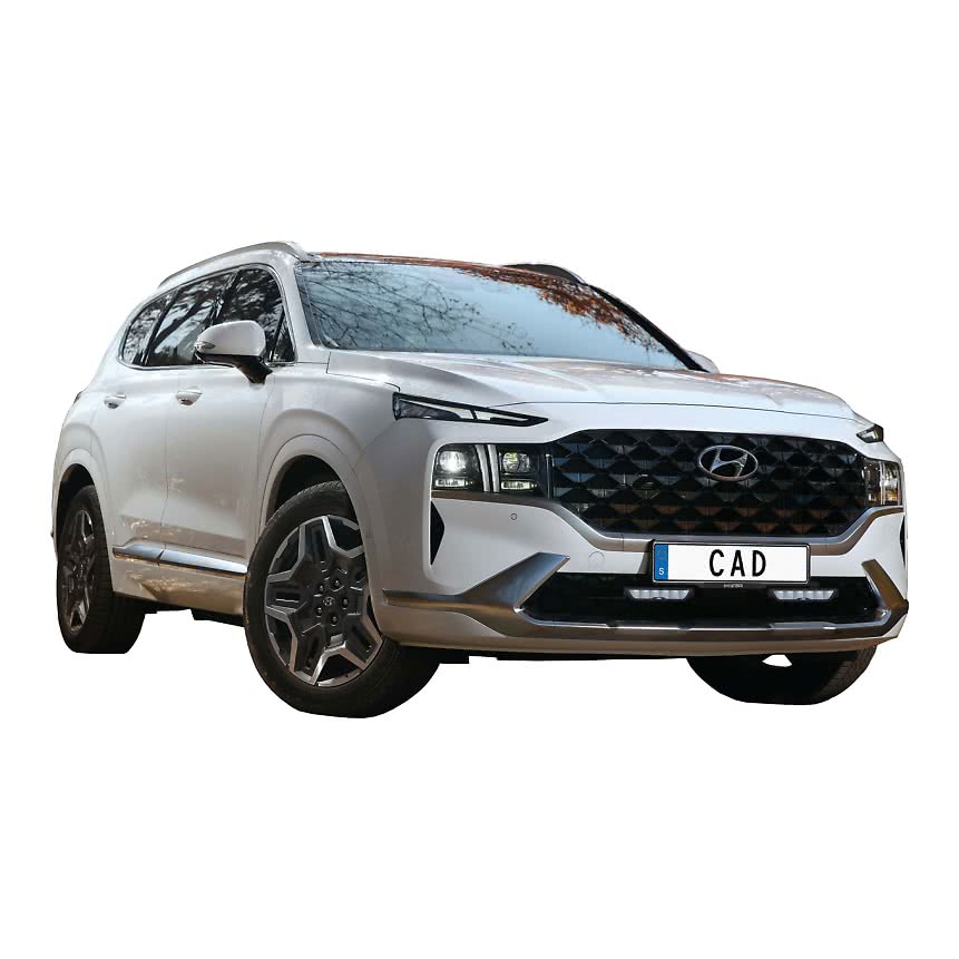 Pacchetto barra luminosa a LED 2x OZZ XB1 8″ adatto per Hyundai Santa Fe dal 2021