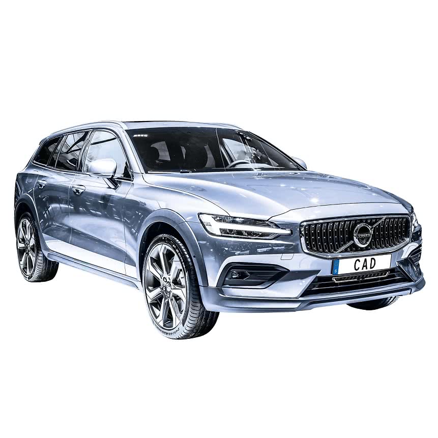 LED-rampspaket OZZ XB1 P20" passande Volvo V60 CC fr 2019 (balkfäste)