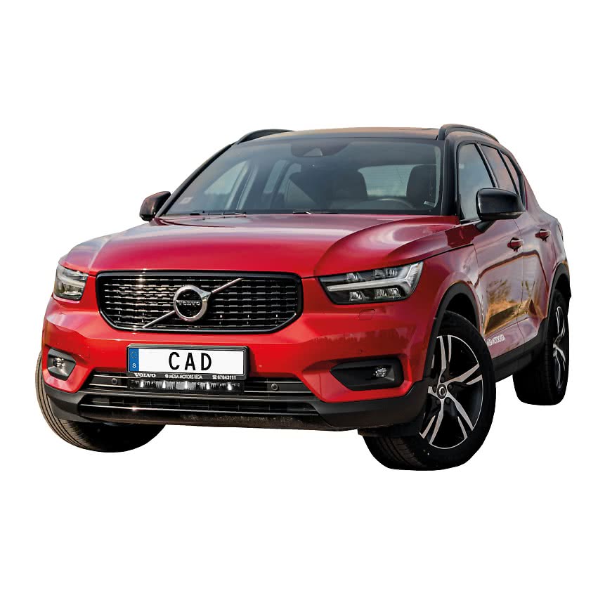 LED Light Bar Package Ganador 20″ suitable for Volvo XC40 from 2018 (mount)
