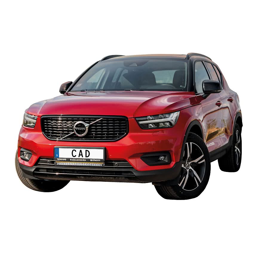 LED Light Bars Package Unico XL 20″ suitable for Volvo XC40 from 2018 (bar mount)