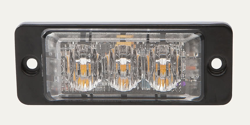 Lampe Flash Flextra Slim Jaune, 12-24V, 3 LED